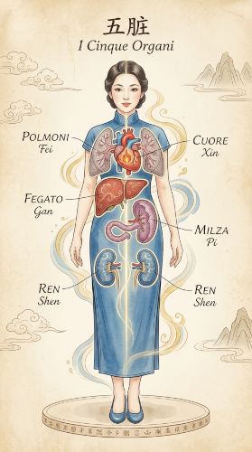 I Cinque Organi (Zang) secondo la Medicina Tradizionale Cinese