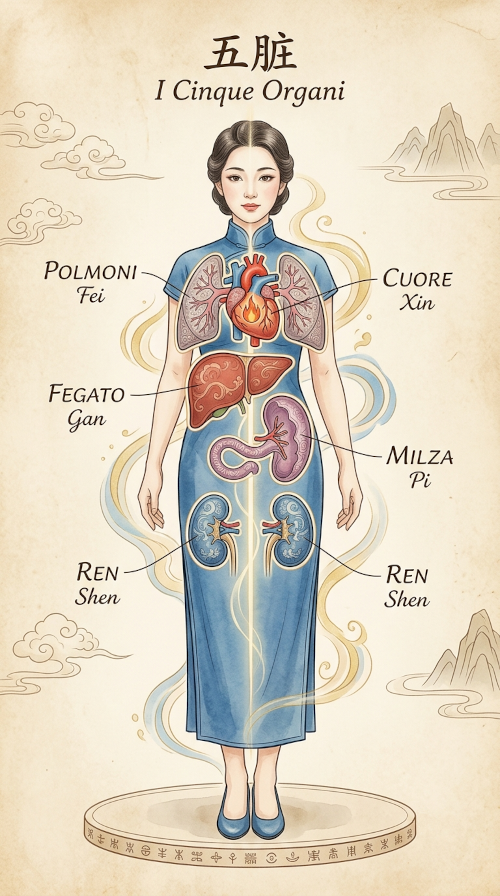 I Cinque Organi della Medicina Tradizionale Cinese