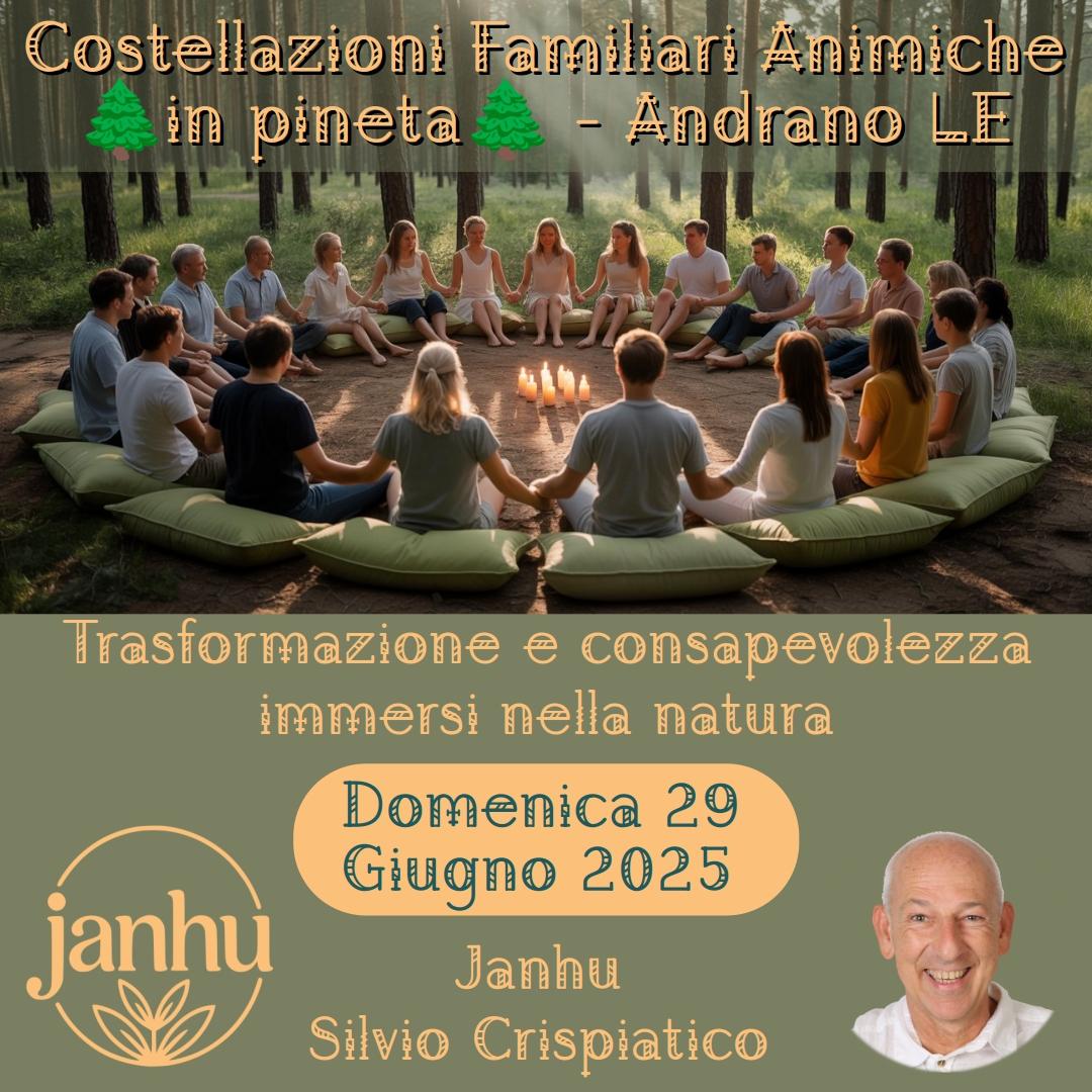 👉 Giornata di Costellazioni Familiari in Pineta ad Andrano🌲